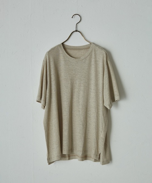 IKKUNA（イクナ）の「oversized t-shirt II（Tシャツ/カットソー・レディース・ライラック/キナリ/グリーン系その他・1）」の15枚目の写真