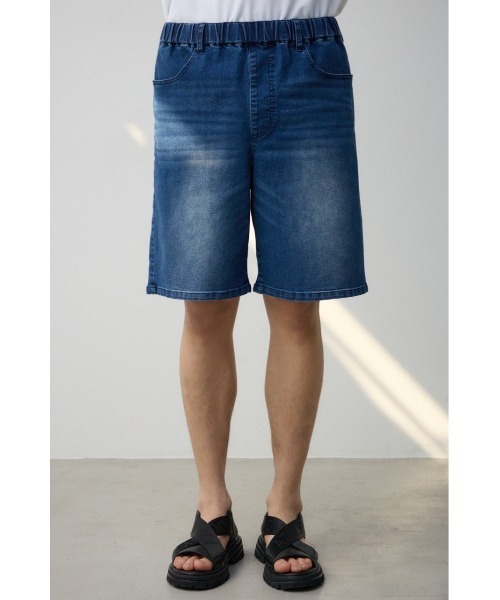 AZUL by moussy(アズールバイマウジー)の「AZUL DENIM ショートパンツ(デニムパンツ・メンズ・ブルー/ブラック・LARGE/MEDIUM)」の15枚目の写真