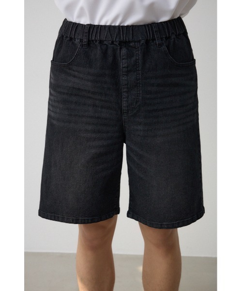 AZUL by moussy(アズールバイマウジー)の「AZUL DENIM ショートパンツ(デニムパンツ・メンズ・ブルー/ブラック・LARGE/MEDIUM)」の3枚目の写真