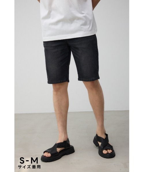 AZUL by moussy(アズールバイマウジー)の「AZUL DENIM ショートパンツ(デニムパンツ・メンズ・ブルー/ブラック・LARGE/MEDIUM)」の7枚目の写真