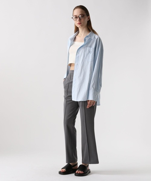 FOREVER 21（フォーエバー トゥエンティーワン）の「【2024SS】ストライプカラーシャツ（シャツ/ブラウス・レディース・イエロー/グリーン/ピンク/ブルー・FREE）」の20枚目の写真