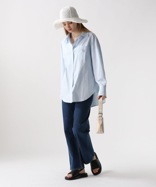 FOREVER 21（フォーエバー トゥエンティーワン）の「【2024SS】ストライプカラーシャツ（シャツ/ブラウス・レディース・イエロー/グリーン/ピンク/ブルー・FREE）」の16枚目の写真