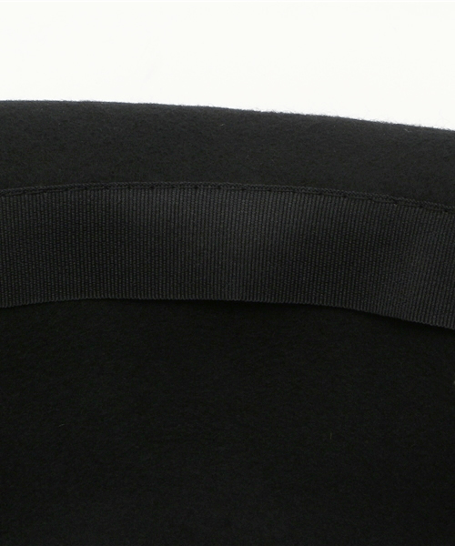 WEGO(ウィゴー)の「WEGO/ フェルトボーラーハット(ハット・レディース・ブラック/ワイン/キャメル/ダークグレー/ネイビー・FREE)」の7枚目の写真