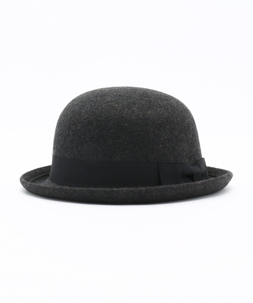 WEGO(ウィゴー)の「WEGO/ フェルトボーラーハット(ハット・レディース・ブラック/ワイン/キャメル/ダークグレー/ネイビー・FREE)」の15枚目の写真