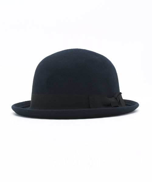 WEGO(ウィゴー)の「WEGO/ フェルトボーラーハット(ハット・レディース・ブラック/ワイン/キャメル/ダークグレー/ネイビー・FREE)」の16枚目の写真