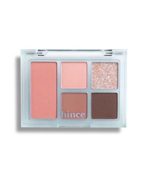 hince（ヒンス）の「オールラウンドアイパレットBLUE DIVE Edition（アイシャドウ・レディース・04 ヘザーブルー/05 ローズファズ・FREE）」の4枚目の写真