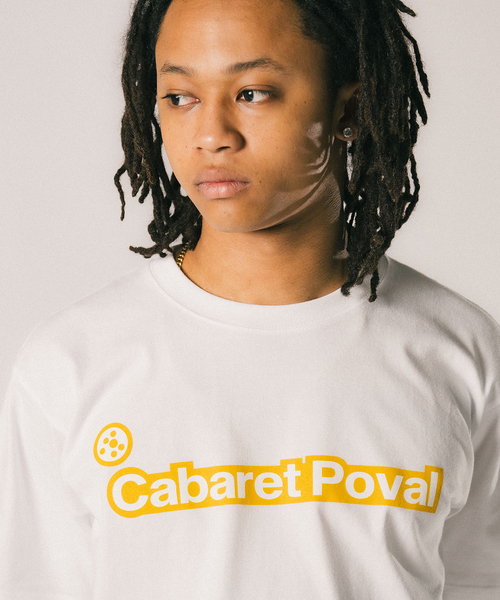 cabaret poval(キャバレーポバール)の「CABARET POVAL / キャバレーポバール 417別注 B Tシャツ(Tシャツ/カットソー・メンズ・その他1/ホワイト/ブルー・MEDIUM/LARGE/X-LARGE)」の12枚目の写真