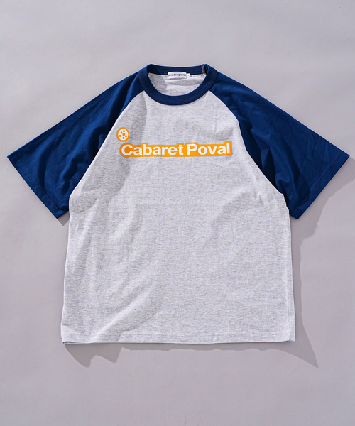 cabaret poval(キャバレーポバール)の「CABARET POVAL / キャバレーポバール 417別注 B Tシャツ(Tシャツ/カットソー・メンズ・その他1/ホワイト/ブルー・MEDIUM/LARGE/X-LARGE)」の15枚目の写真