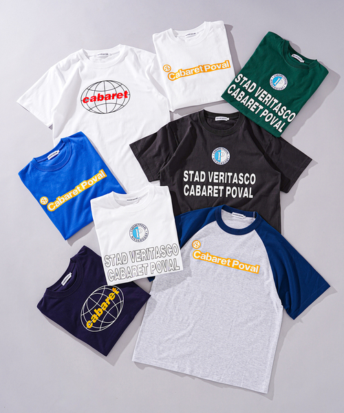 cabaret poval(キャバレーポバール)の「CABARET POVAL / キャバレーポバール 417別注 B Tシャツ(Tシャツ/カットソー・メンズ・その他1/ホワイト/ブルー・MEDIUM/LARGE/X-LARGE)」の20枚目の写真