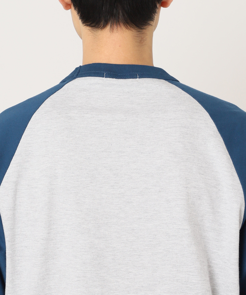 cabaret poval(キャバレーポバール)の「CABARET POVAL / キャバレーポバール 417別注 B Tシャツ(Tシャツ/カットソー・メンズ・その他1/ホワイト/ブルー・MEDIUM/LARGE/X-LARGE)」の6枚目の写真