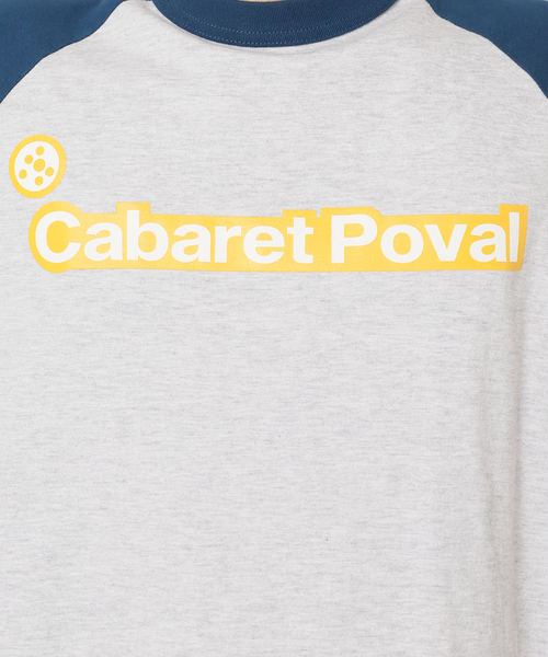 cabaret poval(キャバレーポバール)の「CABARET POVAL / キャバレーポバール 417別注 B Tシャツ(Tシャツ/カットソー・メンズ・その他1/ホワイト/ブルー・MEDIUM/LARGE/X-LARGE)」の11枚目の写真