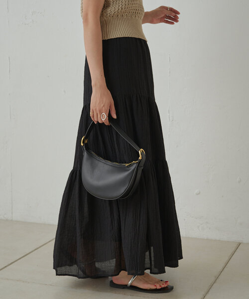 Loungedress - 新品 Loungedress 楊柳ティアードスカート