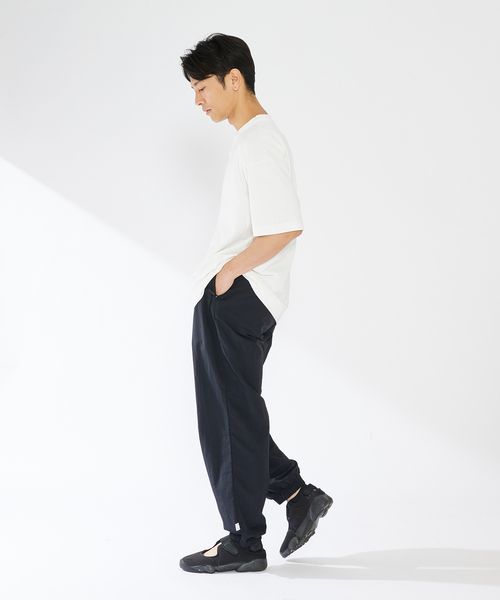 INHERIT（インヘリット）の「USA COTTONスタンドカラーS/S-Tシャツ（Tシャツ/カットソー・メンズ・ブラック系その他/グレー/ホワイト・LARGE/MEDIUM）」の7枚目の写真