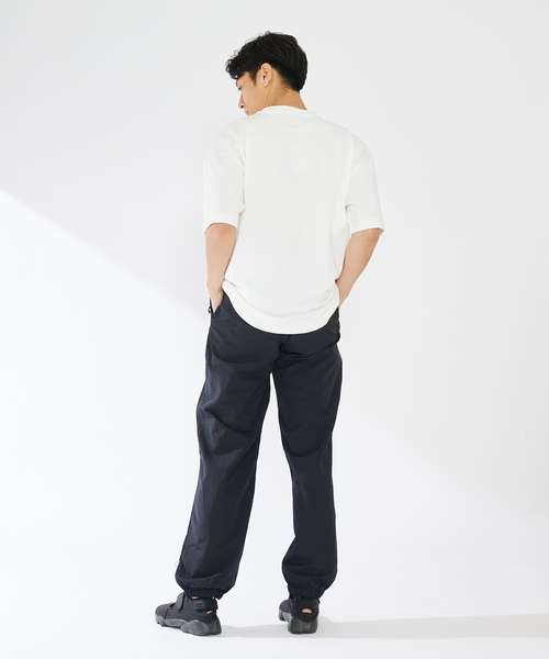 INHERIT（インヘリット）の「USA COTTONスタンドカラーS/S-Tシャツ（Tシャツ/カットソー・メンズ・ブラック系その他/グレー/ホワイト・LARGE/MEDIUM）」の8枚目の写真