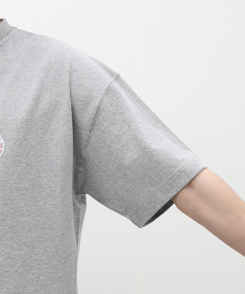 INHERIT（インヘリット）の「USA COTTONスタンドカラーS/S-Tシャツ（Tシャツ/カットソー・メンズ・ブラック系その他/グレー/ホワイト・LARGE/MEDIUM）」の19枚目の写真