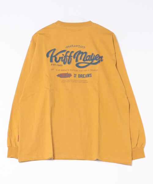KRIFF MAYER Lady's Collection(クリフメイヤーレディースコレクション)の「ロゴプリントロンT(Tシャツ/カットソー・レディース・レッド/ブラック/オフホワイト/その他5/ネイビー/イエロー/カラフル/グリーン・LARGE/MEDIUM)」の11枚目の写真