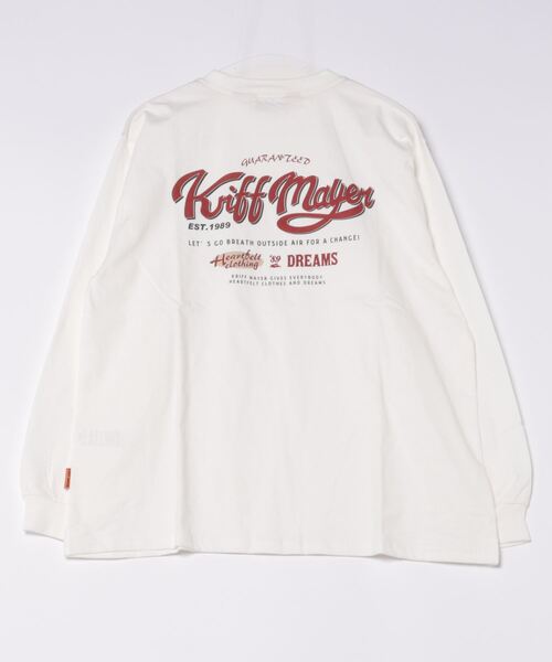 KRIFF MAYER Lady's Collection(クリフメイヤーレディースコレクション)の「ロゴプリントロンT(Tシャツ/カットソー・レディース・レッド/ブラック/オフホワイト/その他5/ネイビー/イエロー/カラフル/グリーン・LARGE/MEDIUM)」の12枚目の写真