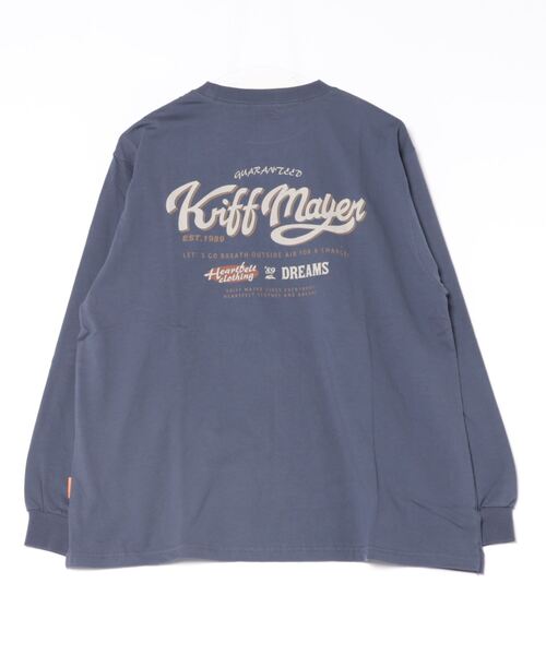 KRIFF MAYER Lady's Collection(クリフメイヤーレディースコレクション)の「ロゴプリントロンT(Tシャツ/カットソー・レディース・レッド/ブラック/オフホワイト/その他5/ネイビー/イエロー/カラフル/グリーン・LARGE/MEDIUM)」の14枚目の写真