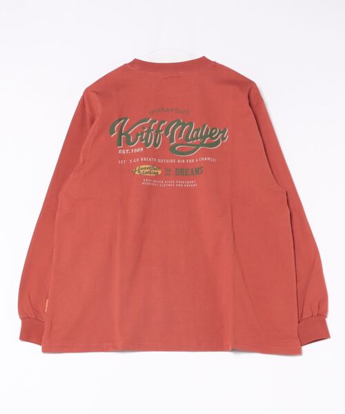 KRIFF MAYER Lady's Collection(クリフメイヤーレディースコレクション)の「ロゴプリントロンT(Tシャツ/カットソー・レディース・レッド/ブラック/オフホワイト/その他5/ネイビー/イエロー/カラフル/グリーン・LARGE/MEDIUM)」の15枚目の写真