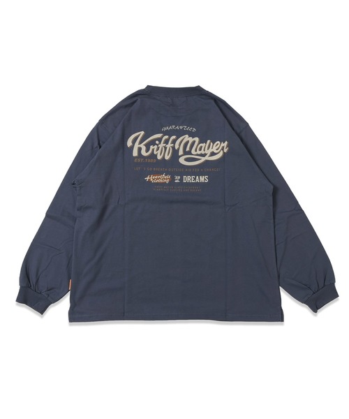 KRIFF MAYER Lady's Collection(クリフメイヤーレディースコレクション)の「ロゴプリントロンT(Tシャツ/カットソー・レディース・レッド/ブラック/オフホワイト/その他5/ネイビー/イエロー/カラフル/グリーン・LARGE/MEDIUM)」の5枚目の写真