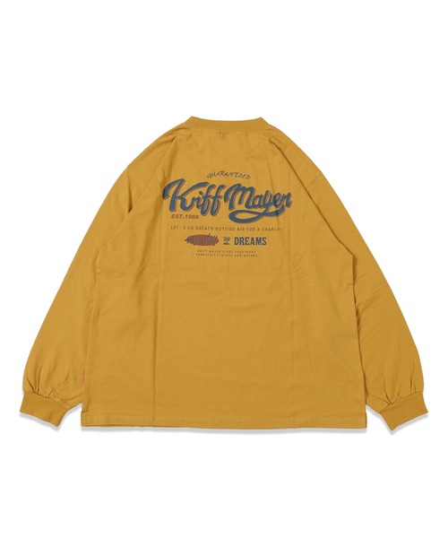 KRIFF MAYER Lady's Collection(クリフメイヤーレディースコレクション)の「ロゴプリントロンT(Tシャツ/カットソー・レディース・レッド/ブラック/オフホワイト/その他5/ネイビー/イエロー/カラフル/グリーン・LARGE/MEDIUM)」の6枚目の写真