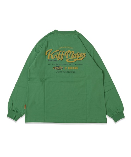 KRIFF MAYER Lady's Collection(クリフメイヤーレディースコレクション)の「ロゴプリントロンT(Tシャツ/カットソー・レディース・レッド/ブラック/オフホワイト/その他5/ネイビー/イエロー/カラフル/グリーン・LARGE/MEDIUM)」の4枚目の写真