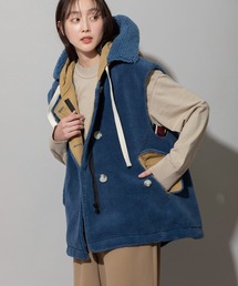 Munich | ウールシープボア×タッサーフィールドベスト(ベスト)