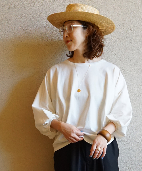 セール】スワイジャージー パフプルオーバー（Tシャツ