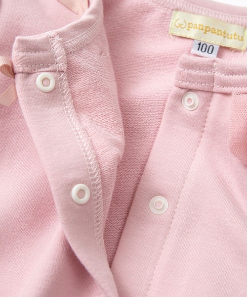 panpantutu（パンパンチュチュ）の「デコレーションカーディガン(80-130cm)（カーディガン/ボレロ・キッズ・ピンク/ネイビー/ブラック×レッド/レッド・90cm/110cm/80ｃｍ/130cm/100cm/120cm）」の21枚目の写真