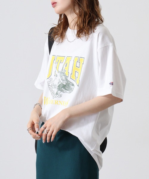 JEMORGAN（ジェーイーモーガン）の「JEMORGAN 天竺アニマルプリント半袖Ｔ（Tシャツ/カットソー・メンズ・ブラック系1/ネイビー系1/ブラック系3/ホワイト系4/ベージュ/ホワイト系1/ホワイト系2/カーキ/ネイビー系3/ブラック系2/ホワイト系3/ネイビー系2・S/M/L/XL）」の21枚目の写真