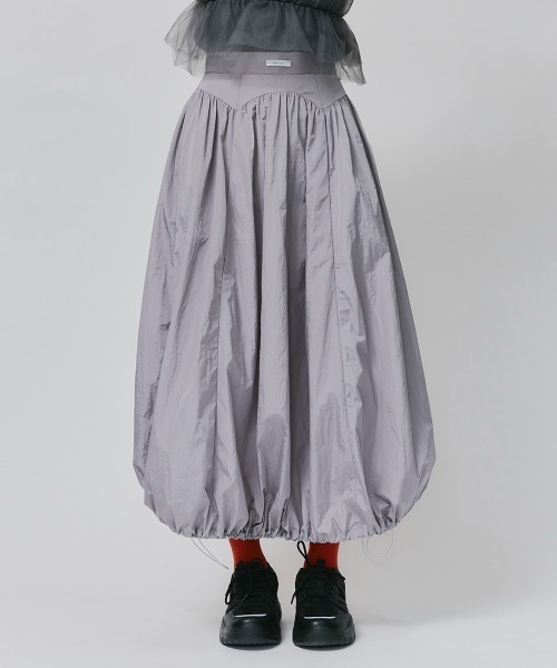 led.tokyo(レッドトウキョウ)の「【led.tokyo】ナイロンバルーンスカート(スカート・レディース・ブラック/グレー・FREE)」の20枚目の写真