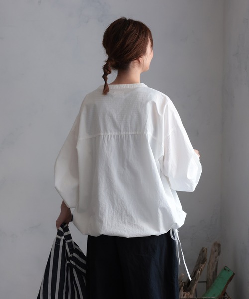 ま。　soulberry まるカッコパンツ&ふわっと、結ぶプルオーバー ふわっと、結ぶプルオーバー（シャツ/ブラウス）｜soulberry