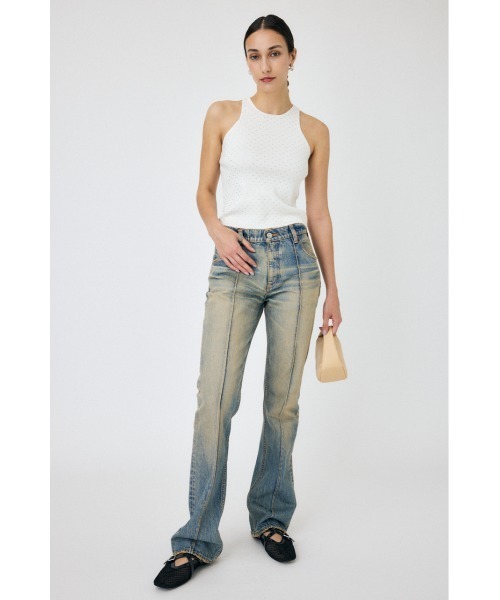 MOUSSY（マウジー）の「RHINESTONE タンクトップ（タンクトップ・レディース・ブラウン/ホワイト/ブラック・FREE）」の16枚目の写真