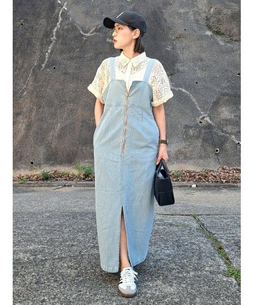 HONEYSUCKLE ROSE(ハニーサックルローズ)の「【HONEYSUCKLE ROSE】レース半袖シャツ(シャツ/ブラウス・レディース・ブラック/オフホワイト・M/L/XL)」の17枚目の写真