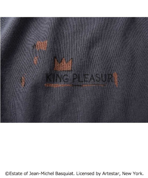 MEDE19F(メデジュウキュウ)の「ART meets MEDE19F バックプリントTシャツ〈Jean-Michel Basquiat〉(Tシャツ/カットソー・レディース・チャコールグレー・LARGE/MEDIUM/X-LARGE/XX-LARGE/NM)」の9枚目の写真