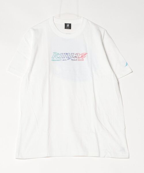 INNOCENT(イノセント)の「『KINJAZ』Graphic T(Tシャツ/カットソー・メンズ・ホワイト/ブラック・MEDIUM)」の1枚目の写真