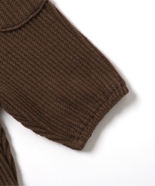 apres les cours(アプレレクール)の「サスペンダー付きワッフルパンツ(その他ベビーウェア・キッズ・アイボリー/ブラウン・80/70)」の8枚目の写真