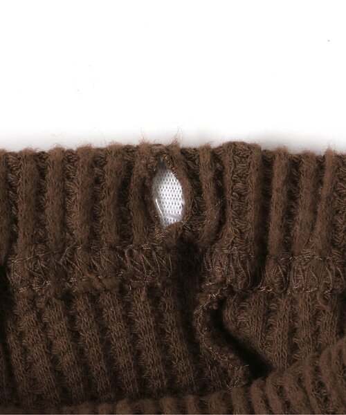 apres les cours(アプレレクール)の「サスペンダー付きワッフルパンツ(その他ベビーウェア・キッズ・アイボリー/ブラウン・80/70)」の9枚目の写真