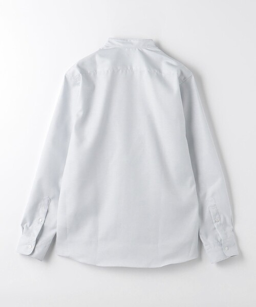 green label relaxing(グリーンレーベルリラクシング)の「エブリット コットンオックス ムジ バンドカラー シャツ -イージーアイロン-(シャツ/ブラウス・メンズ・ライトグレー/コバルトブルー・S/M/L/XL)」の19枚目の写真