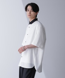 バイカラー」に該当するメンズのシャツ/ブラウスファッション
