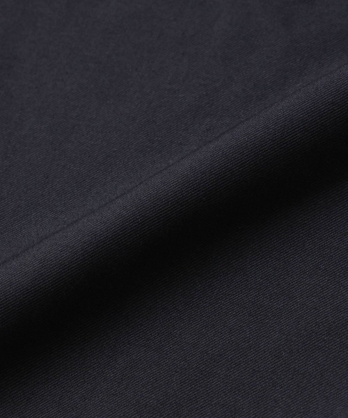 NANO universe(ナノユニバース)の「バイカラードレープシャツ 半袖(シャツ/ブラウス・メンズ・ブラック/ホワイト・M/L)」の3枚目の写真