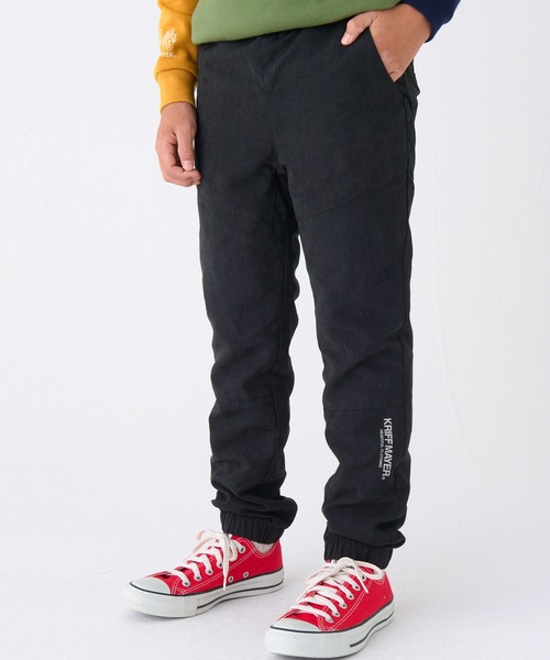 KRIFF MAYER Kid's Collection（クリフメイヤーキッズコレクション）の「テクテクジョガー（その他パンツ・キッズ・グリーン/ブルーグリーン/ブラック/グレー・160/170/120/130/140/150）」の2枚目の写真