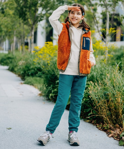 KRIFF MAYER Kid's Collection（クリフメイヤーキッズコレクション）の「テクテクジョガー（その他パンツ・キッズ・グリーン/ブルーグリーン/ブラック/グレー・160/170/120/130/140/150）」の5枚目の写真