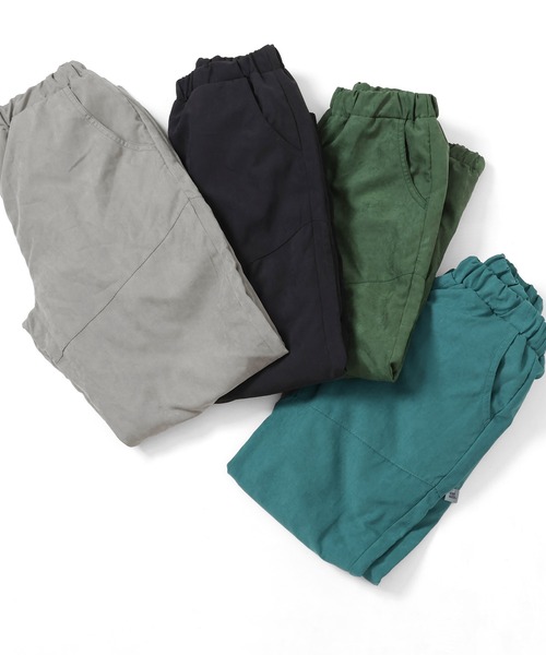 KRIFF MAYER Kid's Collection（クリフメイヤーキッズコレクション）の「テクテクジョガー（その他パンツ・キッズ・グリーン/ブルーグリーン/ブラック/グレー・160/170/120/130/140/150）」の6枚目の写真