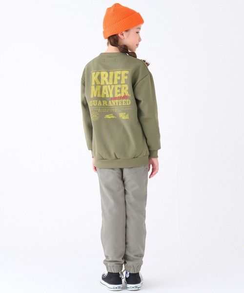 KRIFF MAYER Kid's Collection（クリフメイヤーキッズコレクション）の「テクテクジョガー（その他パンツ・キッズ・グリーン/ブルーグリーン/ブラック/グレー・160/170/120/130/140/150）」の8枚目の写真