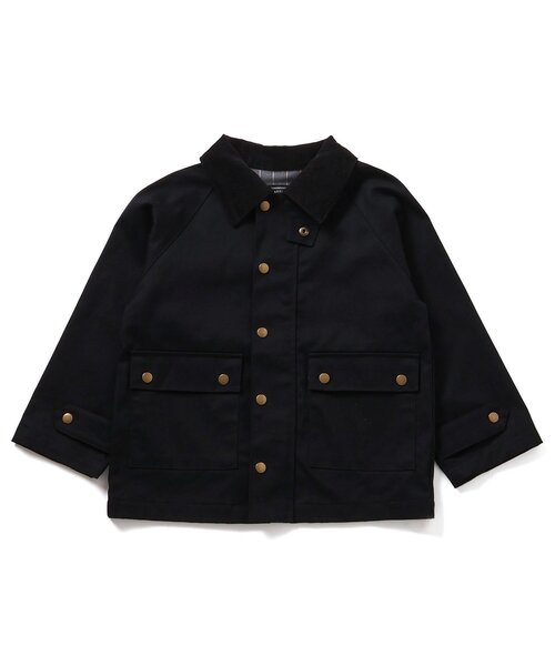 apres les cours(アプレレクール)の「ハンティングジャケット(ブルゾン・キッズ・アイボリー/ブラック・100/110/120/130/80/90)」の14枚目の写真