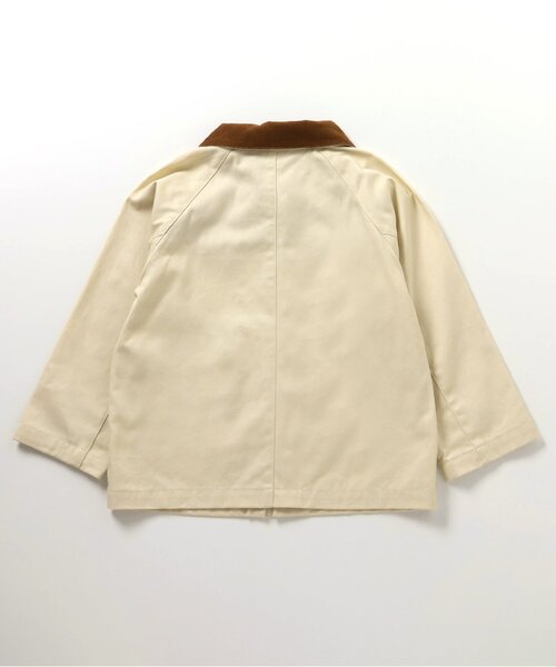 apres les cours(アプレレクール)の「ハンティングジャケット(ブルゾン・キッズ・アイボリー/ブラック・100/110/120/130/80/90)」の22枚目の写真