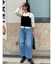 titivate | リボンデザインニットキャミソール(キャミソール)