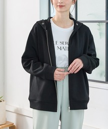 Honeys（ハニーズ）の「【WEB限定】大人のゆるジップパーカー（パーカー）」