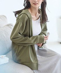 Honeys（ハニーズ）の「【WEB限定】大人のゆるジップパーカー（パーカー）」